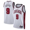 Camiseta Hombre NBA Chicago Bulls Nikola Vucevic 9 2022-23 Nike City Edition Blanco Swingman